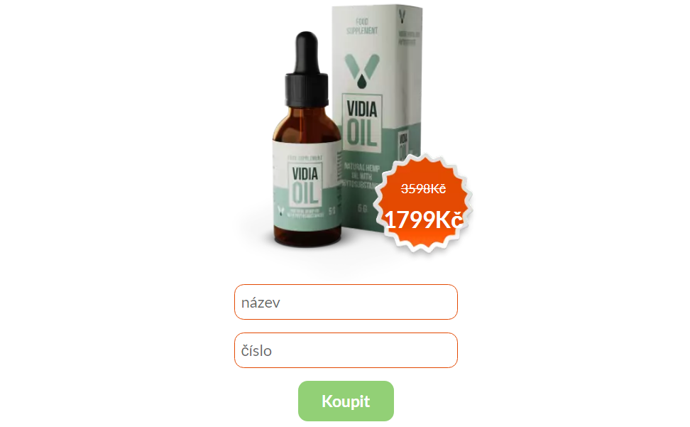 Vidia Oil Objednat