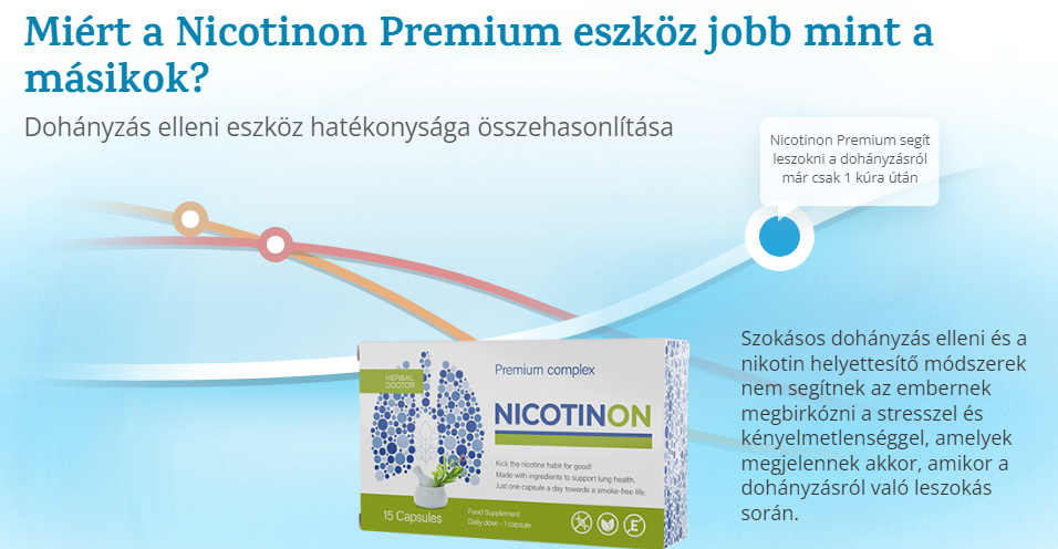 Miért a Nicotinon Premium eszköz jobb mint a másikok