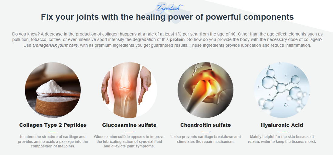 Fix your joints with the healing power of powerful components