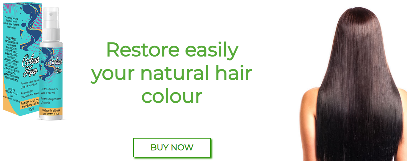 Restore easily your natural hair colour