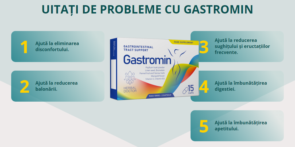 Uitați De Probleme Cu Gastromin