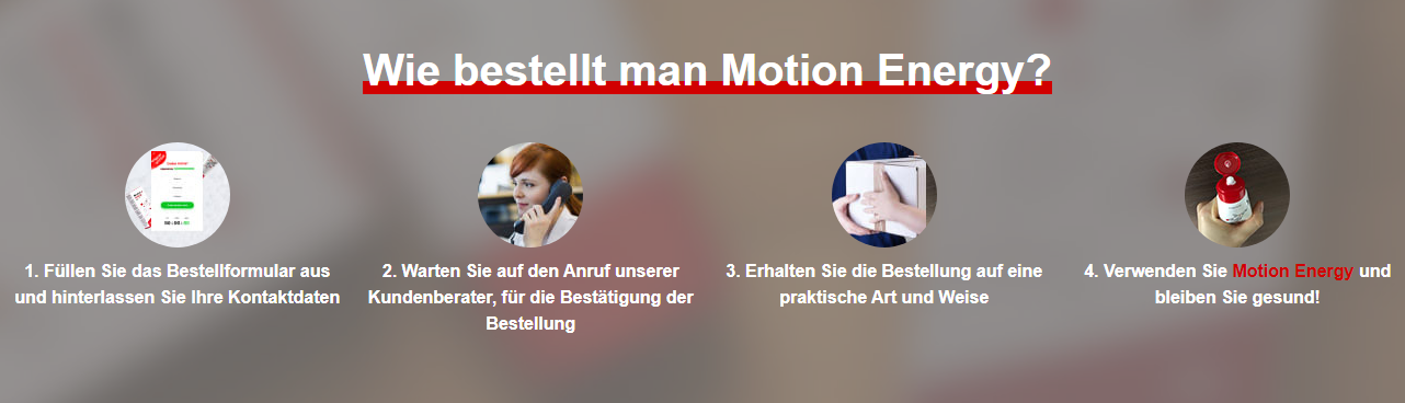 Wie bestellt man Motion Energy