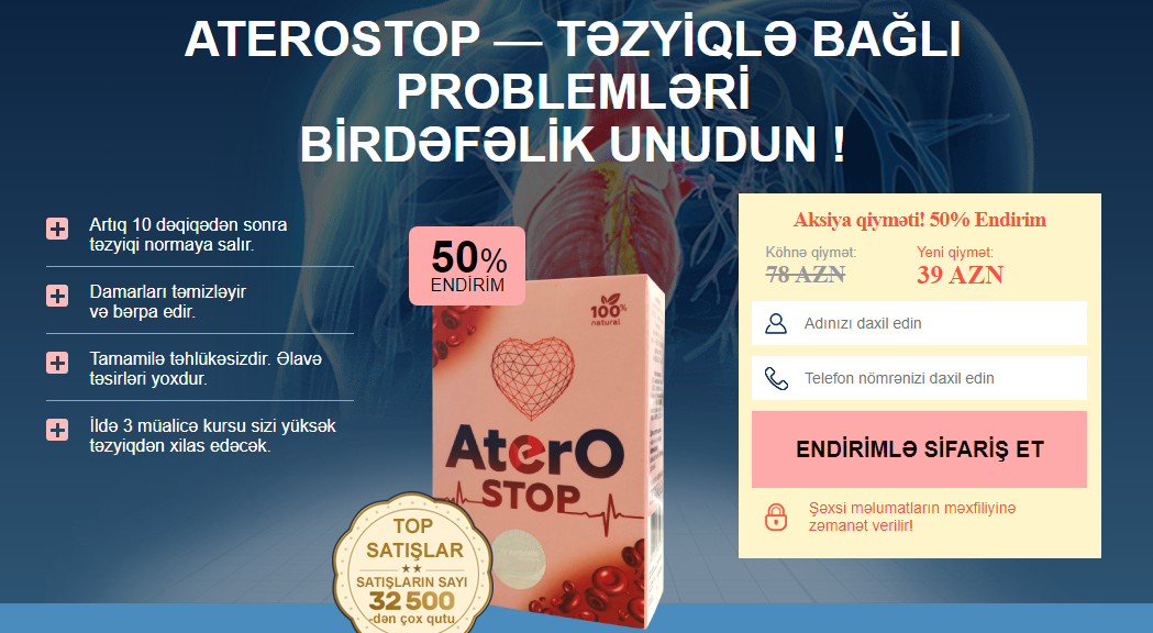 AteroStop Sifariş verin