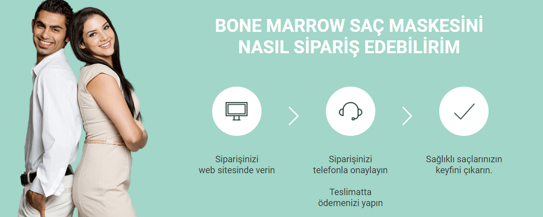 BONE MARROW SAÇ MASKESİNİ NASIL SİPARİŞ EDEBİLİRİM