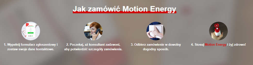 Jak zamówić Motion Energy