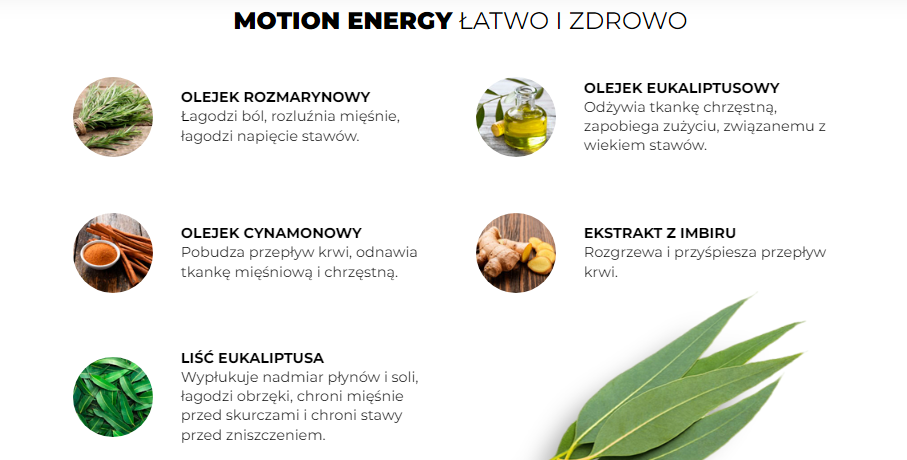 MOTION ENERGY ŁATWO I ZDROWO