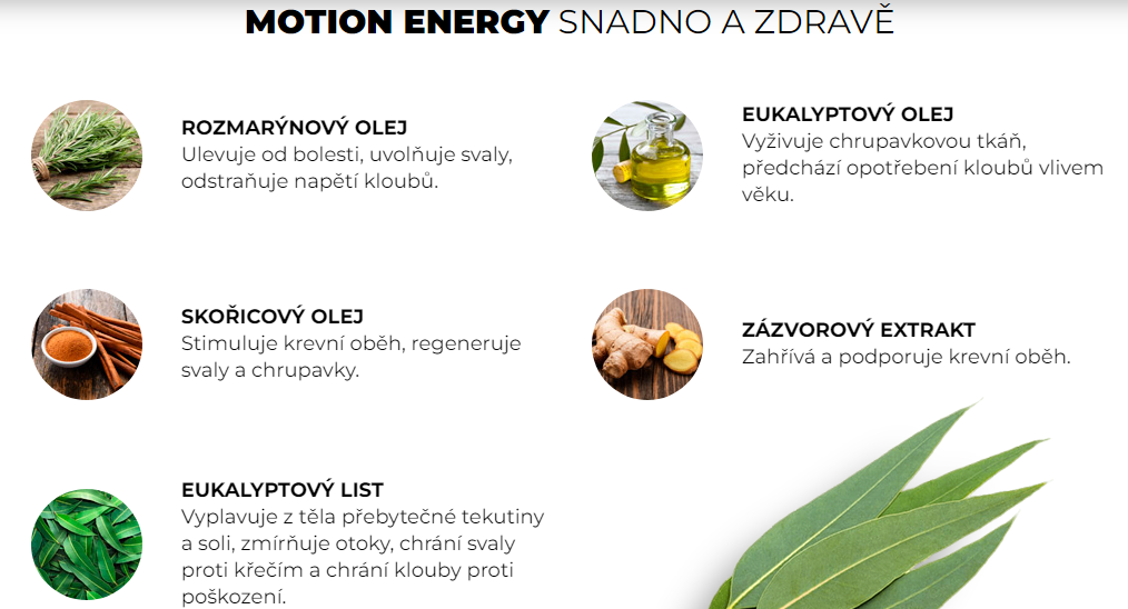 MOTION ENERGY SNADNO A ZDRAVĚ