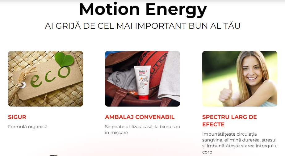 Motion Energy AI GRIJĂ DE CEL MAI IMPORTANT BUN AL TĂU