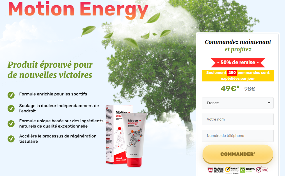 Motion Energy Commande