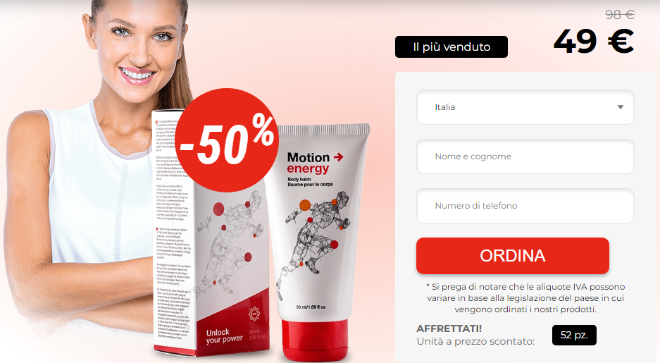 Motion Energy Ordine