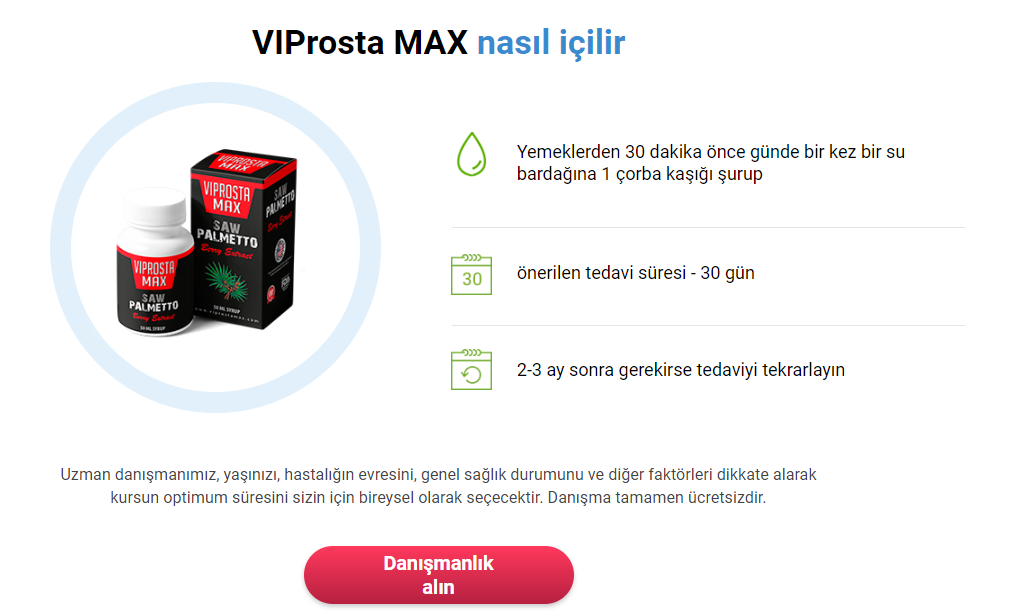 VIProsta MAX Şurup