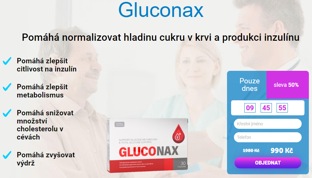 Gluconax Objednávka