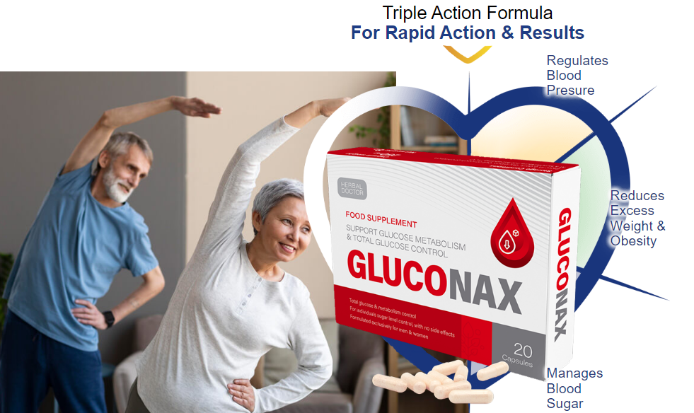 Gluconax - Triple Action Formula