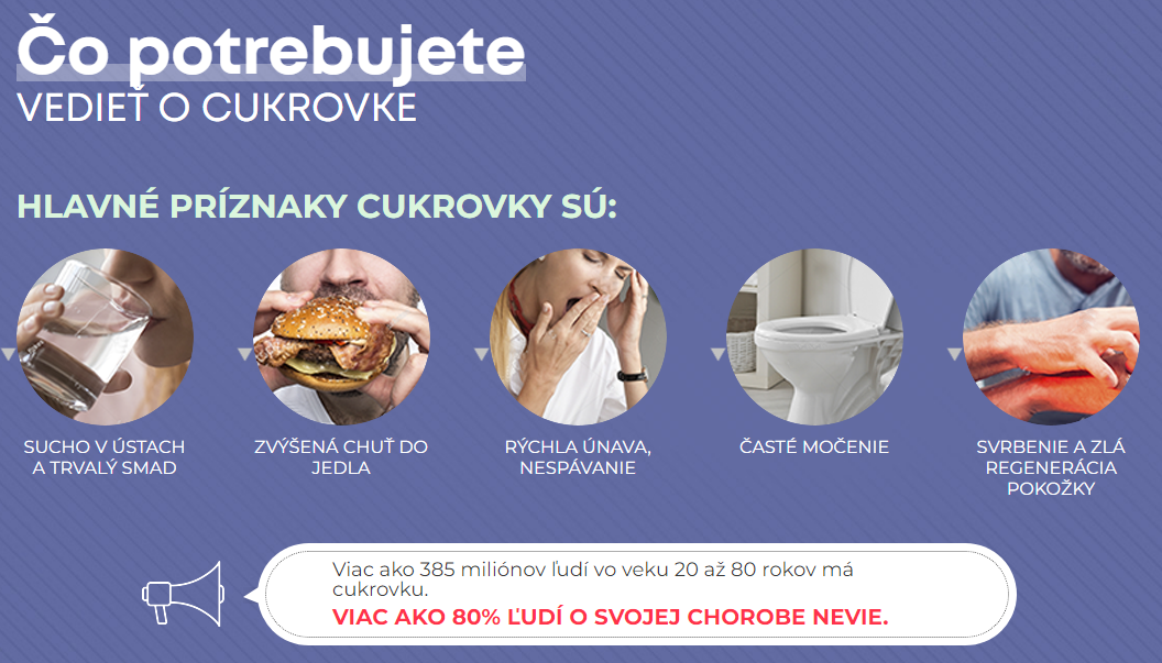 HLAVNÉ PRÍZNAKY CUKROVKY SÚ