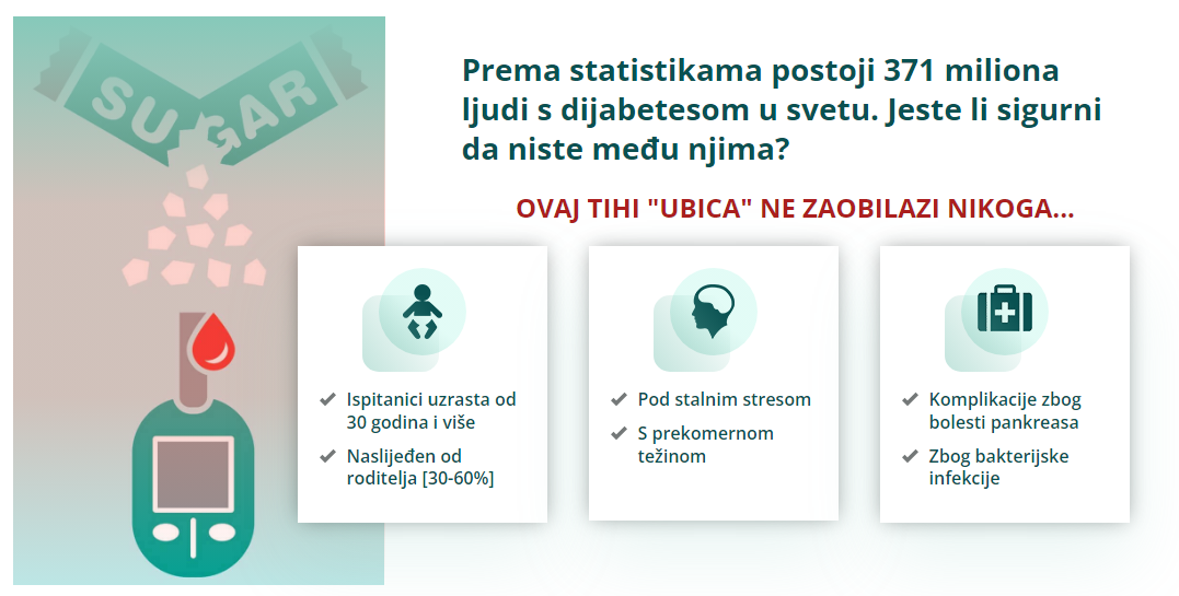 Prema statistikama postoji 371 miliona ljudi s dijabetesom u svetu. Jeste li sigurni da niste među njima