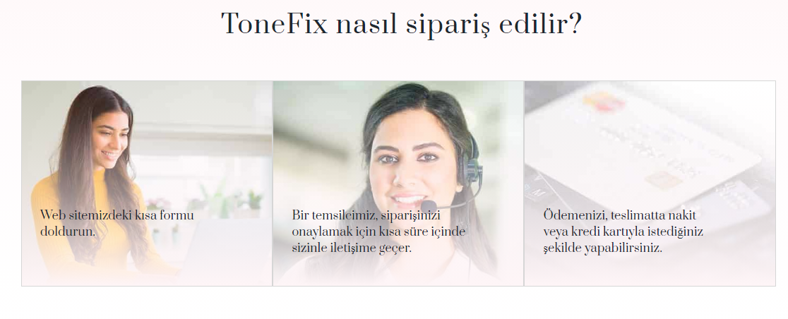 ToneFix nasıl sipariş edilir