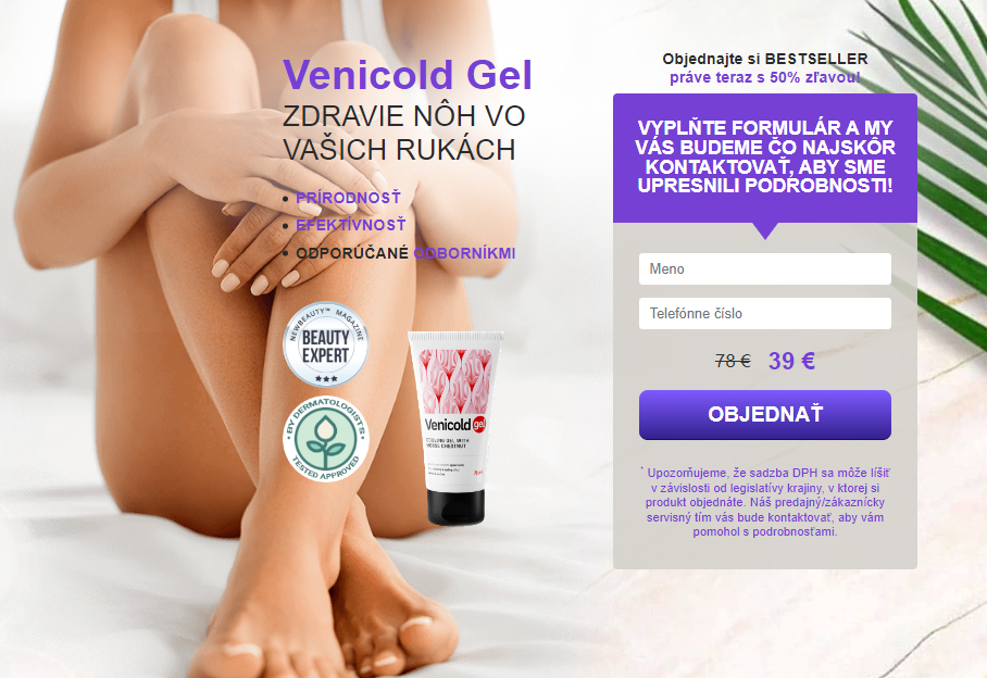 Venicold Gel Cena Slovakia