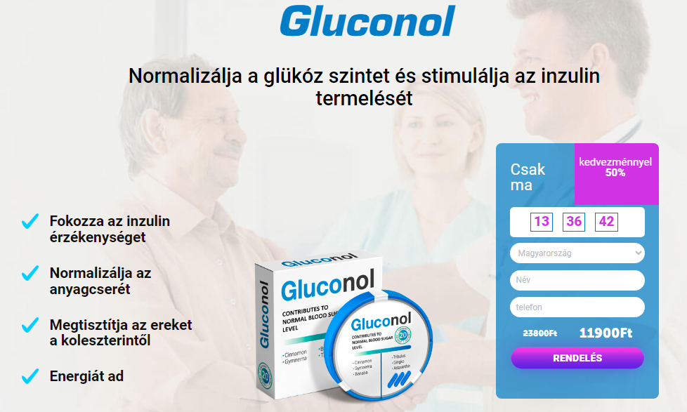 Gluconol Rendelés