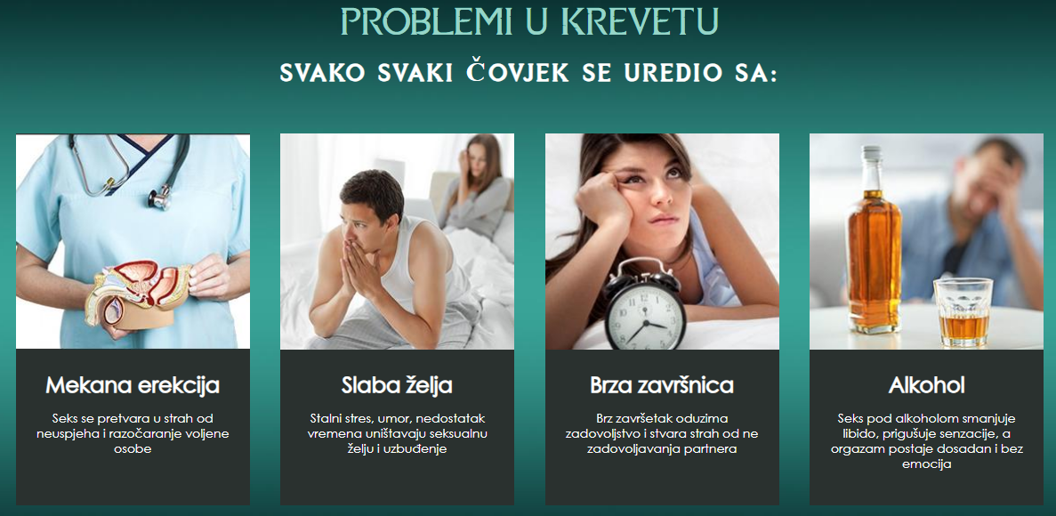 PROBLEMI U KREVETU SVAKO SVAKI ČOVJEK SE UREDIO SA