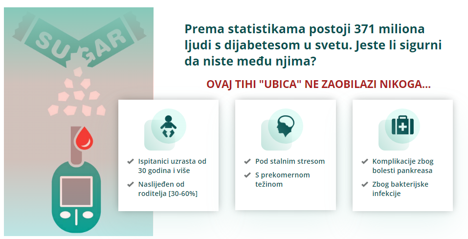 Prema statistikama postoji 371 miliona ljudi s dijabetesom u svetu. Jeste li sigurni da niste među njima