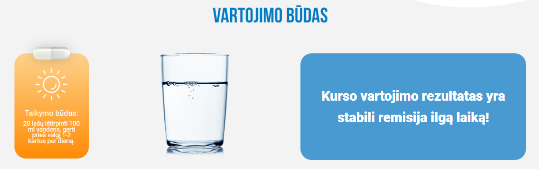 Vartojimo būdas