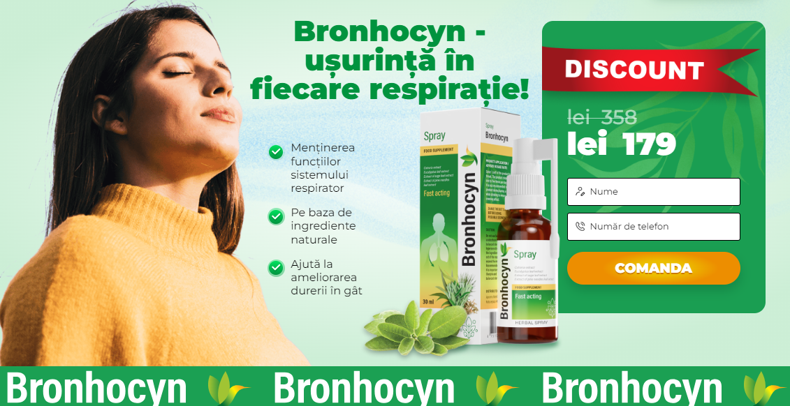 Bronhocyn Spray Romania