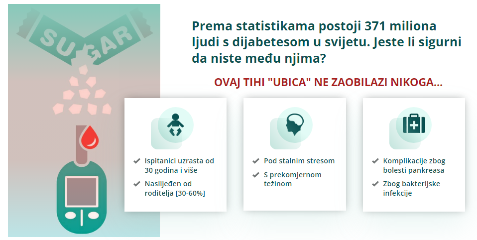 Prema statistikama postoji 371 miliona ljudi s dijabetesom u svijetu. Jeste li sigurni da niste među njima