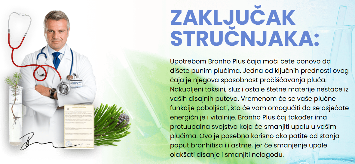 Bronho Plus - Zaključak stručnjaka