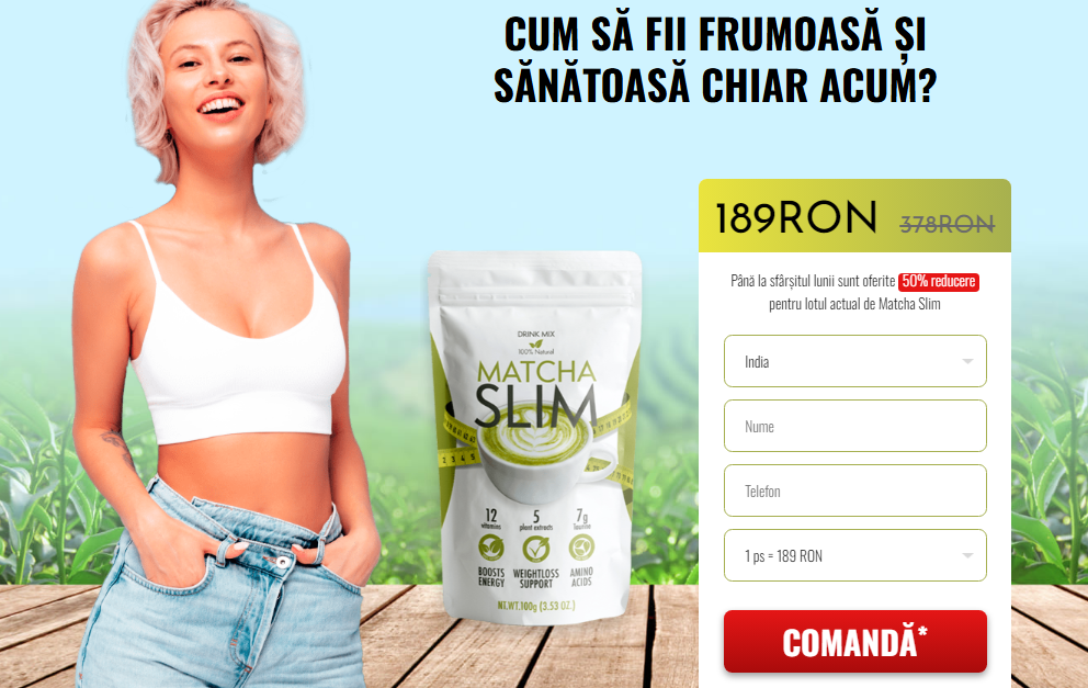 Matcha Slim Cumpăra