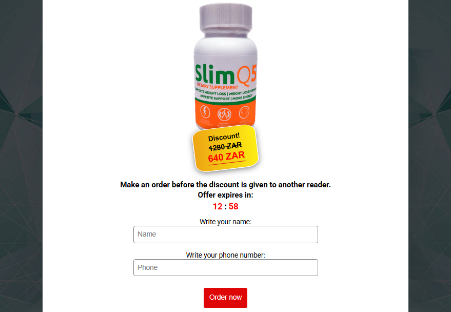 SlimQ5 Order